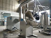 Stainless Steel Small Chocolate Enrobing Machine Sugar Peanut Pan Coating Machine