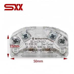 Serrure de porte auxiliaire d'<span class=keywords><strong>ascenseur</strong></span> <span class=keywords><strong>KONE</strong></span>, <span class=keywords><strong>contact</strong></span> BERNSTEIN SEL3-A1Z P-0 ECT et interrupteur de verrouillage de porte d'<span class=keywords><strong>ascenseur</strong></span> CR17-AZ 611.6369.262 - Product Image 3