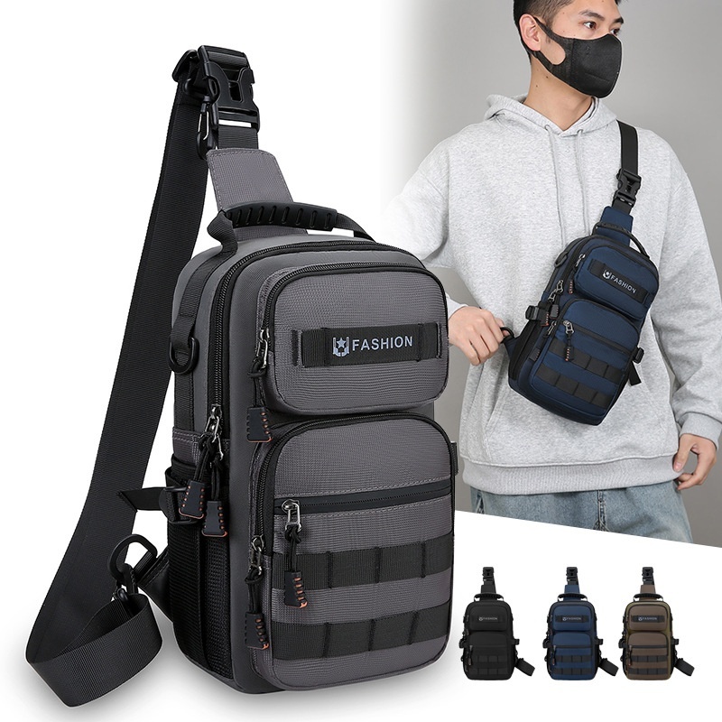 Men s Chest Bag Waterproof Outdoor