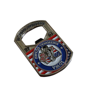 Ouvre-bouteille de bière personnalisé en acier inoxydable, Logo professionnel en aluminium, carte de crédit à Sublimation magnétique vierge