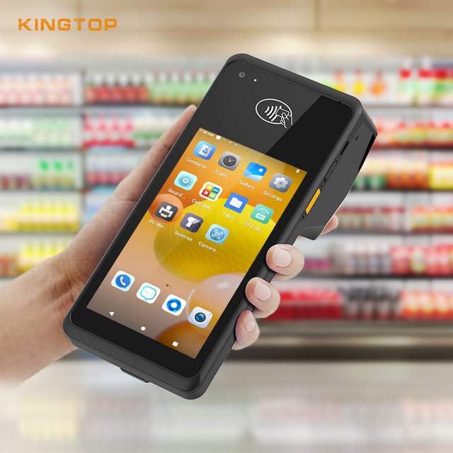 Factory OEM 4G Pos Machine Android 11 4-Core MTK Chipset Handheld Pos Terminal Order Receiving Touch Mobile Pos Systems