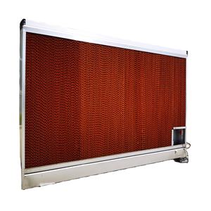 Coussin de refroidissement en <span class=keywords><strong>nid</strong></span> <span class=keywords><strong>d</strong></span>'<span class=keywords><strong>abeille</strong></span> avec rideau humide intégré dans un cadre en alliage <span class=keywords><strong>d</strong></span>'aluminium pour les fermes <span class=keywords><strong>d</strong></span>'aquaculture en serre - Product Image 3