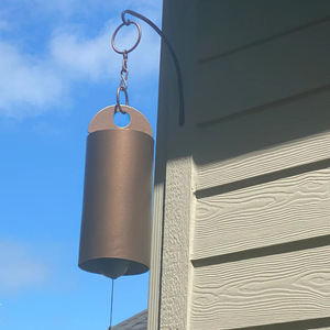 Carillons éoliens cloche de vent à tonalité profonde cloche de sérénité à résonance profonde pour cadeau décoration de la maison patio de jardin extérieur - Product Image 3