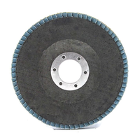Vente en gros, OEM pris en charge, 115 mm 36 # ~120 #   Disque à lamelles en zircone à dureté moyenne pour le meulage d'outils abrasifs en fer
