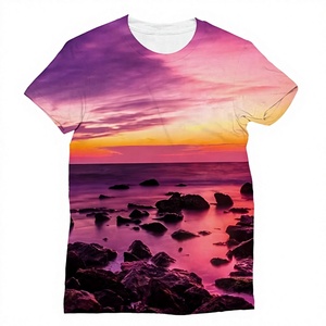 Camiseta Personalizada con Sublimación para Hombre, Manga Corta, Corte Regular, Cuello Redondo, Informal, Ecológica, Transpirable, de Secado Rápido - Product Image 2
