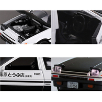 Vehículo de aleación de Metal fundido a presión para niños, vehículo de juguete infantil con ruedas iniciales D AE86, regalo de cumpleaños, recuerdo