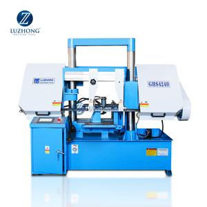 Luzhong ghs4240 CNC ban nhạc đã thấy máy lớn bền công nghiệp cắt kim loại cưa bơm làm mát trượt mang động cơ động cơ - Product Image 1