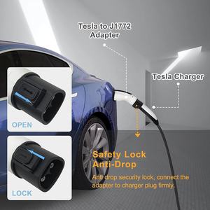 Adaptateur de charge <span class=keywords><strong>Tesla</strong></span> vers Type 1 EVSE pour véhicules électriques SAE J1772, chargeur de voiture AC 40A 250V - Product Image 6