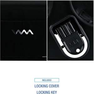 Distributeur de papier toilette double standard Boardwalk R3670BKBW 13 pouces X 6,75 pouces X 8,75 pouces Noir-13 In. X 6,75 pouces X 8,75 pouces - Product Image 4