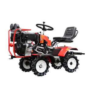 Motoculteur diesel 4x4 mini <span class=keywords><strong>BISON</strong></span> (Chine) avec engrenage et roulement, tracteur à main et accessoires - Product Image 2