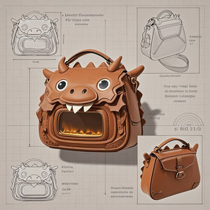 กระเป๋าหูหิ้วเดี่ยวผ้าโพลีเอสเตอร์ทำจากประเทศจีนมีซิปปิดและหน้าต่างใสออกแบบได้ตามต้องการ - Product Image 5