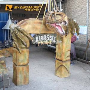 MY DINO FD003 Statue de porte de parc de <span class=keywords><strong>dinosaure</strong></span> en fibre de verre étanche pour l'extérieur - Product Image 3
