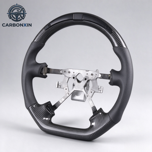 Volante de Fibra de Carbono Forjado para Nissan Patrol Y61 Y60 Gu S4 Y62 - Product Image 2