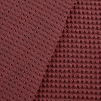 Tissu tricoté jacquard écaille de poisson 280 g/m² 99 % polyester 170 cm motif texturé 3D pour vêtements d'extérieur