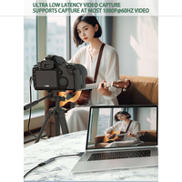 Tarjeta Capturadora de Video HDMI a USB 3.0 2.0 Tipo C 4K, Adaptador de Captura 1080P, Dispositivo de Grabación de Pantalla para Streaming, Juegos y Transmisión