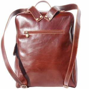 Premium Genuine Leather <b>Backpack</b> for Women Stylish Durable Daypack Multi <b>Compartment</b> Zipper Design for School Travel Office Work - Product Image 3