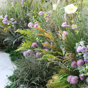 Tanaman semak Persia buatan daun buatan Semak hijau buatan bunga rumah taman kantor dekorasi pernikahan - Product Image 3