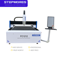 Machine de découpe laser fibre CNC industrielle certifiée CE 1212 pour métal avec support IA – Offre spéciale et prix abordable