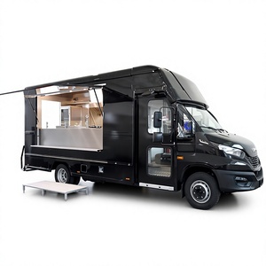 Affordable Food Truck 5.8m Stainless Steel Body with Insulated Compartments and <b>Griddle</b> for Outdoor Use - Product Image 1