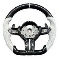Volant en fibre de carbone à fond plat de haute qualité pour BM/W E92 E93 E60 E61, vente directe d'accessoires