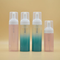 Ventes d'usine 30ml 50ml 100ml 120ml Bouteille de pompe à mousse PET Bouteille de mousse nettoyante pour le visage Bouteille de souris en mousse pour cheveux
