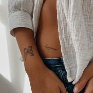 Inkbox naturale Semi-permanente impermeabile temporaneo tatuaggio adesivo elegante fiore braccio <span class=keywords><strong>stampa</strong></span> Design per le donne - Product Image 3