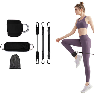 Bandas de Resistencia <span class=keywords><strong>para</strong></span> Tobillos con Logotipo Personalizado, con Puños de Nailon, Protectoras <span class=keywords><strong>para</strong></span> Ejercicios de Cadera, Piernas y Glúteos, <span class=keywords><strong>para</strong></span> Ejercicios de Kickbacks - Product Image 1