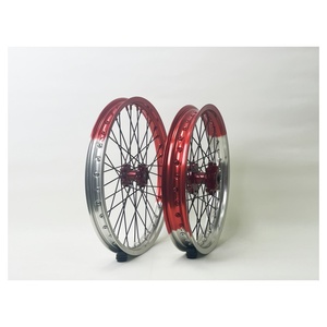 Jantes Supermoto en aluminium CNC 17x3.0 17x5.0, anodisées bicolores, pour moto <span class=keywords><strong>125cc</strong></span> 250cc 450cc 530cc - Product Image 2