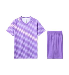 Uniformes de Fútbol Personalizados ODM con Nombre Impreso, Conjuntos de <span class=keywords><strong>Camiseta</strong></span> y Pantalones Cortos Unisex, Versión de <span class=keywords><strong>Jugador</strong></span> de Alta Calidad, Poliéster Ligero de Secado Rápido - Product Image 4