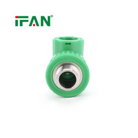 IFAN Raccords PPR coudés mâles en acier inoxydable 20-110mm 90 degrés filetés pour plomberie eau chaude et froide