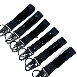 พวงกุญแจป้ายรถยนต์แฟชั่น ปักลาย พร้อมสายรัดไนลอนสีดำและตะขอเกี่ยวสำหรับกระเป๋าและกุญแจรถ - Product Image 5