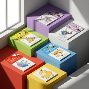 DIY Cartoon PVC Sticker Set 18 PCS Cute Character Kawaii <b>Kids</b> School <b>Diary</b> Phone Case Pikaed Random Korean Anime UV Printed - Product Image 1