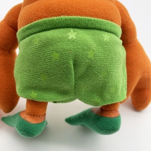 Tùy Chỉnh Dễ Thương Phim Hoạt Hình Sang Trọng Đồ Chơi Đôi Mắt Lớn Búp Bê Linh Vật Sang Trọng Thú Nhồi Bông Đồ Chơi Langouste Linh Vật Mềm Cho USA Trò Chơi - Product Image 5