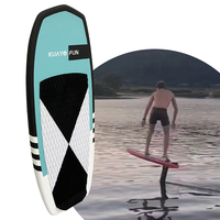 NOUVEAU KUAYO FUN Water Sports EPS Carbon Fiber Surfboard Skimboard Kiteboards Hydrofoil Wingfoil 3'8'' Hard Dock Start Foil Board