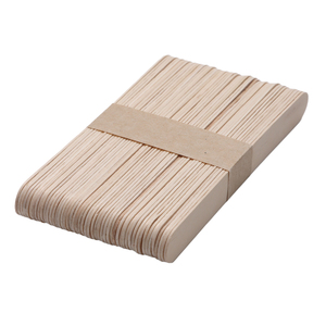 50 pz Stick per capelli <span class=keywords><strong>in</strong></span> legno bastoncini di cera per la depilazione spatola per il corpo applicatore di strumenti di bellezza - Product Image 3