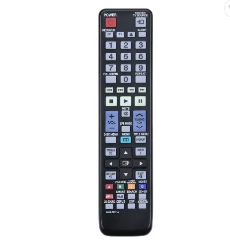 RCU Customized Control Unit AH59-02331A Replacement Remote Fit for Samsung TV Blu-ray Home Entertainment System