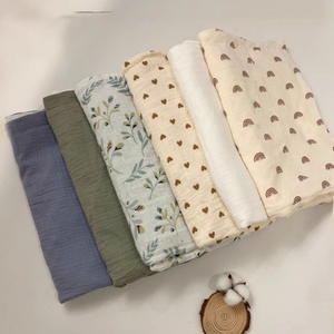 Manta de Bebé Personalizada 100% Algodón Muselina para Recién Nacidos, Manta Tejida para Dormir - Product Image 1