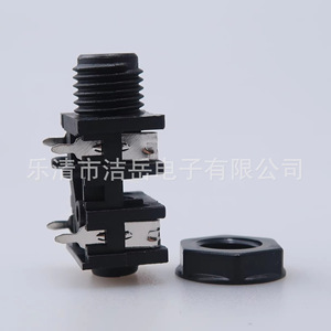 ขั้วต่อโทรศัพท์ขนาด 6.35 มม. แบบ 4 พิน สำหรับติดตั้งบนแผง พร้อมน็อตแบบยาว - Product Image 2