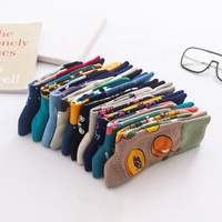 Chaussettes de compression fantaisie en coton personnalisées antidérapantes et antibactériennes jetables pour hommes d'affaires
