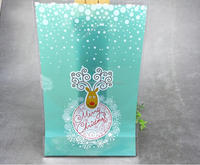 Chine Yiwu Vente Chaude De Qualité Alimentaire En Plastique Transparent Impression Personnalisée De Noël Opp Sac pour Emballage Bonbons Biscuit Biscuit Chocolat