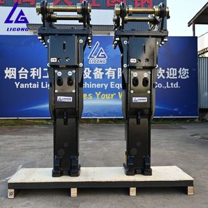 Disjuntor hidráulico do martelo SB81 SB121 da escavadeira de economia de tempo com sistema lubrificantes automático - Product Image 4