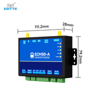 Ebyte ODM ECM50 Serie ESP32-S3 MicroPython, Computadora Industrial Programable, Gateway con WiFi, BLE, LoRa y Puerto de Red Ethernet