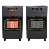 Chauffage infrarouge portable double carburant gaz-électricité au butane avec protection contre la surchauffe pour usage extérieur et intérieur, couverture de 500 à 999 pieds carrés
