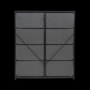 Modern Living Room Fabric <b>Cabinets</b> With Freestanding Durable Stainless Steel MDF Panel Pine - Product Image 3