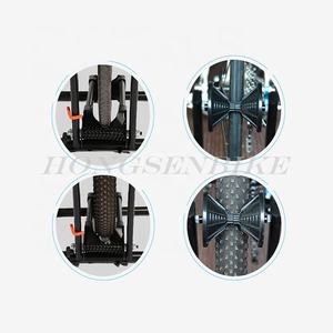 Soporte plegable ligero para bicicleta, estante de almacenamiento para suelo interior, para exhibición de una sola bicicleta - Product Image 6