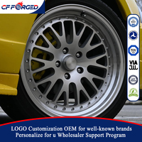 Jantes forgées classiques personnalisées 2 ou 3 pièces à profil profond et multi-rayons 5x114.3, jantes 3 ou 2 pièces pour Corvette Mustang Porsche 911