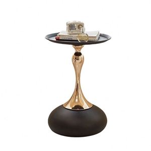 Nordic Wrought Iron Coffee <strong>Table</strong> Sets <strong>Mesa</strong> De Centro Modern Round Side <strong>Tables</strong> With Gold Leg for Living Room - Product Image 6