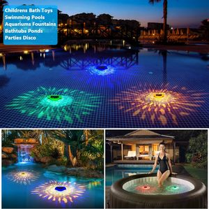 <span class=keywords><strong>Luces</strong></span> de piscina Luz flotante solar con <span class=keywords><strong>luces</strong></span> LED multicolores impermeables <span class=keywords><strong>para</strong></span> jardín al aire libre - Product Image 4