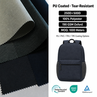 Tissu 500D compact en polyester 100% avec revêtement cationique, coupe-vent et résistant aux déchirures, pour sacs à dos, tentes, auvents et bagages d'extérieur pour filles