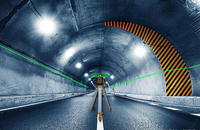 Laser Rotante 3D Verde 206G Autolivellante 360° Orizzontale e Verticale con Treppiede J-3 e Asta da 3m - Set di Componenti